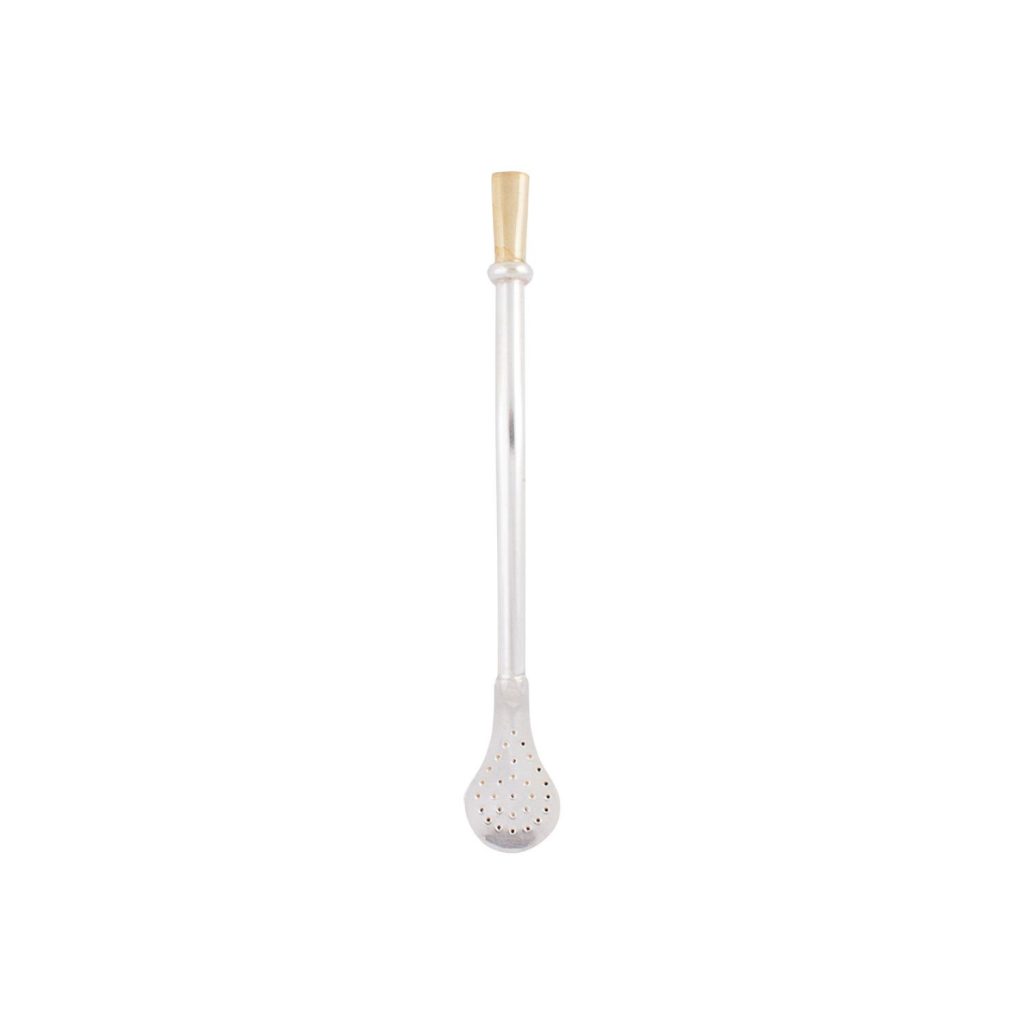 Bombilla De Alpaca Larga