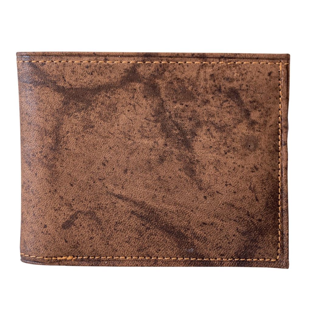 Billetera De Cuero Elegante Con Volante Colores Varios