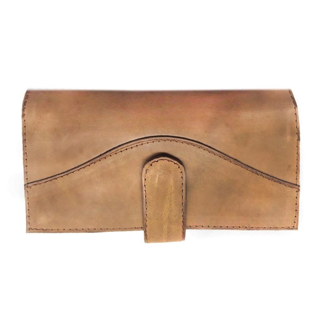 Billetera De Dama En Cuero