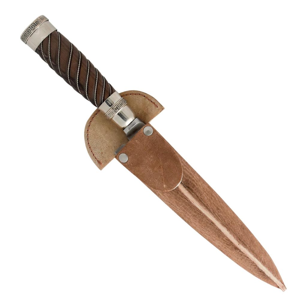 Cuchillo En madera Con Alpaca
