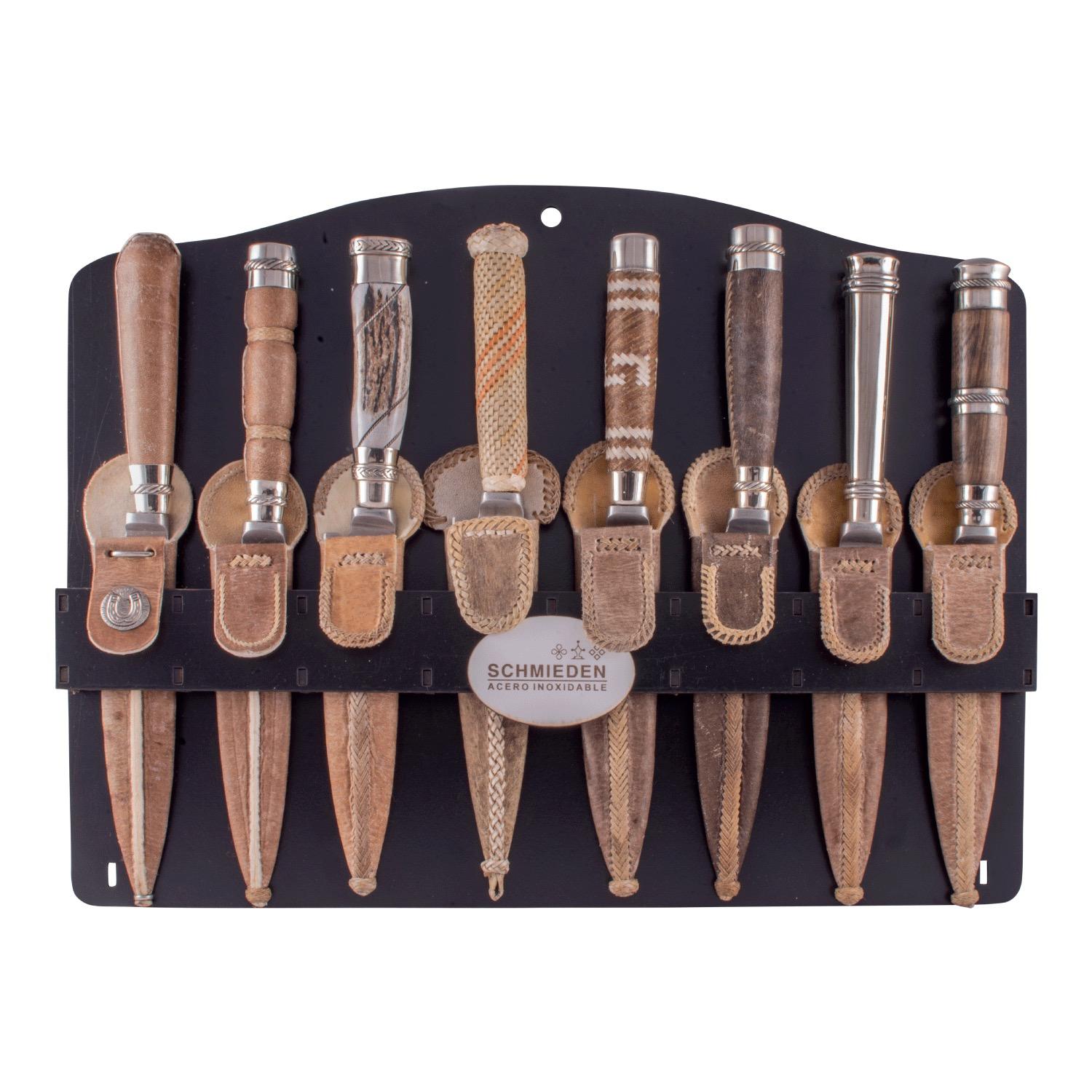 Kit Exhibidor De 8 Cuchillos Finos