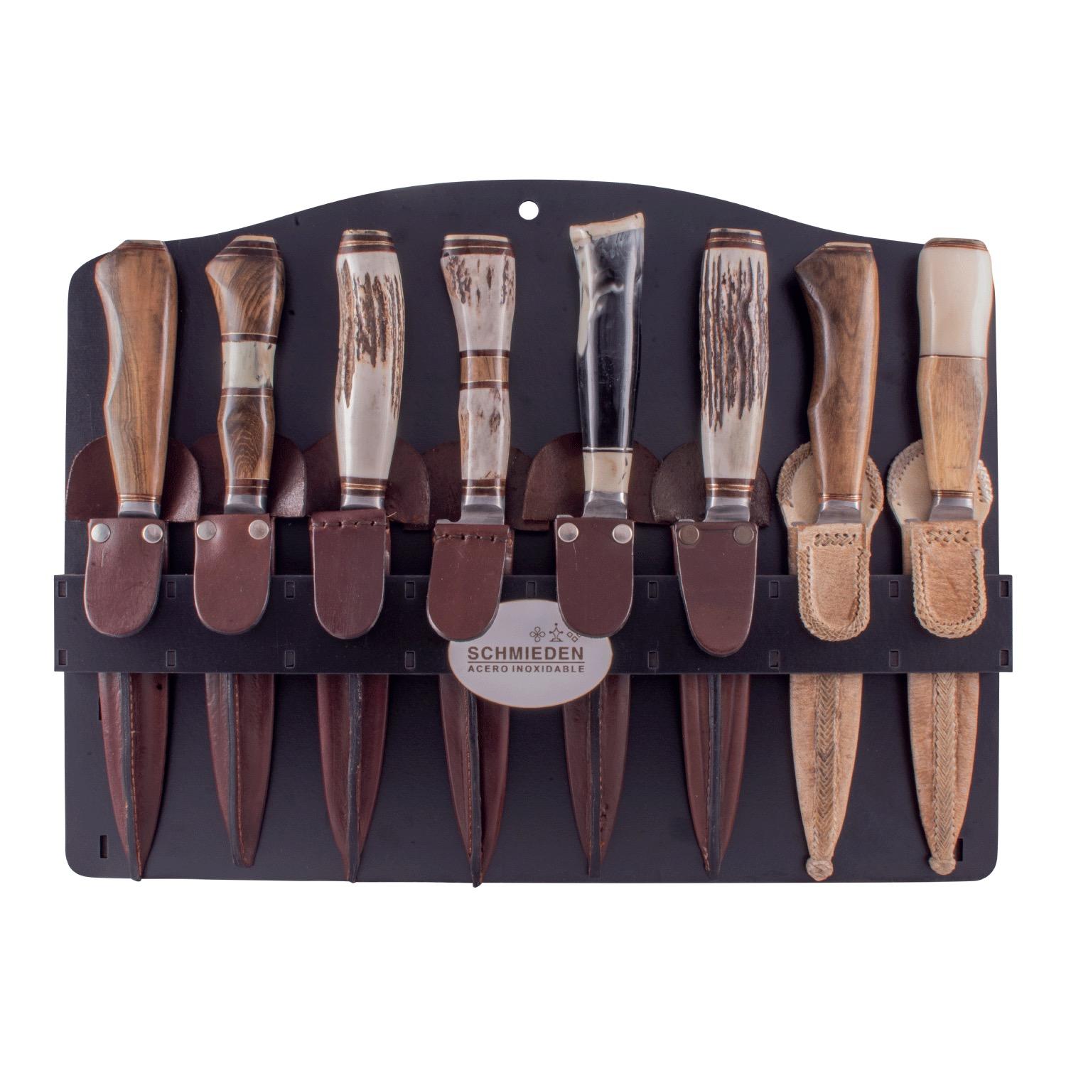 Kit Exhibidor of 8 Fine KnivesKit Exhibidor De 8 Cuchillos Finos