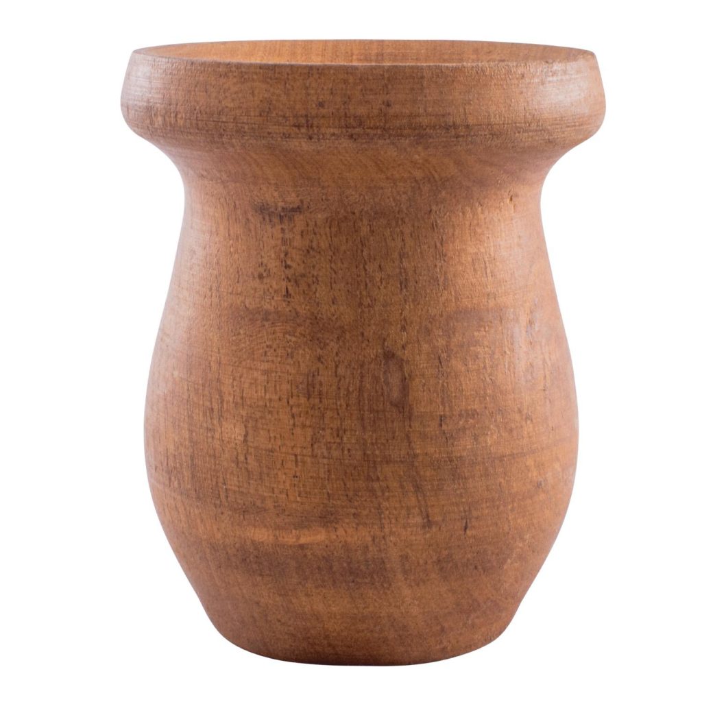 Mate de madera lisa pulida Ideal Regalos