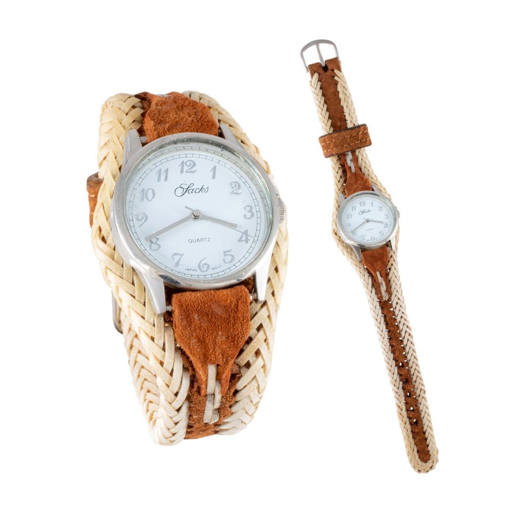 Reloj Con Malla De Carpincho dama