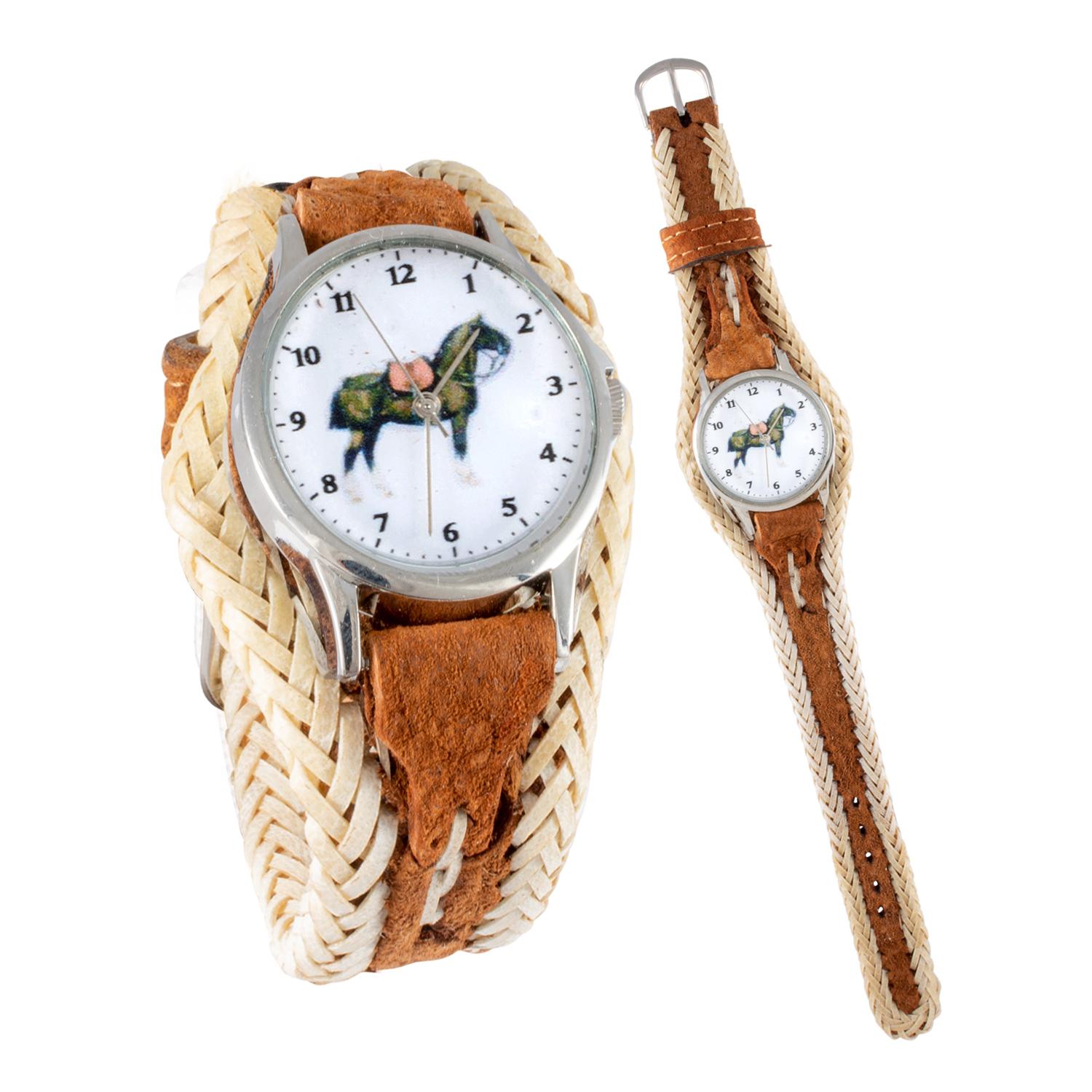Reloj Con Malla De Carpincho dama - Imagen 2
