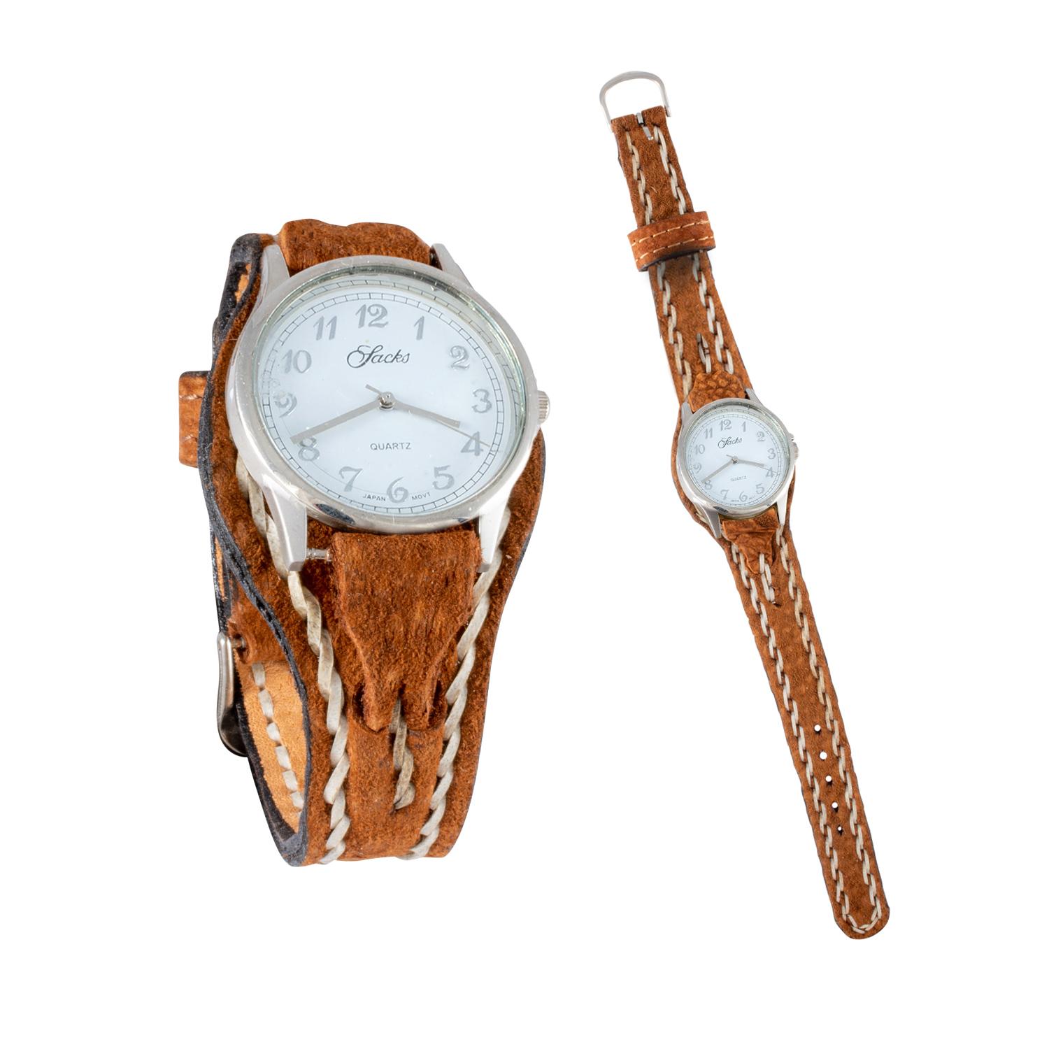 Reloj con Malla Entera de Carpincho para dama - Imagen 5