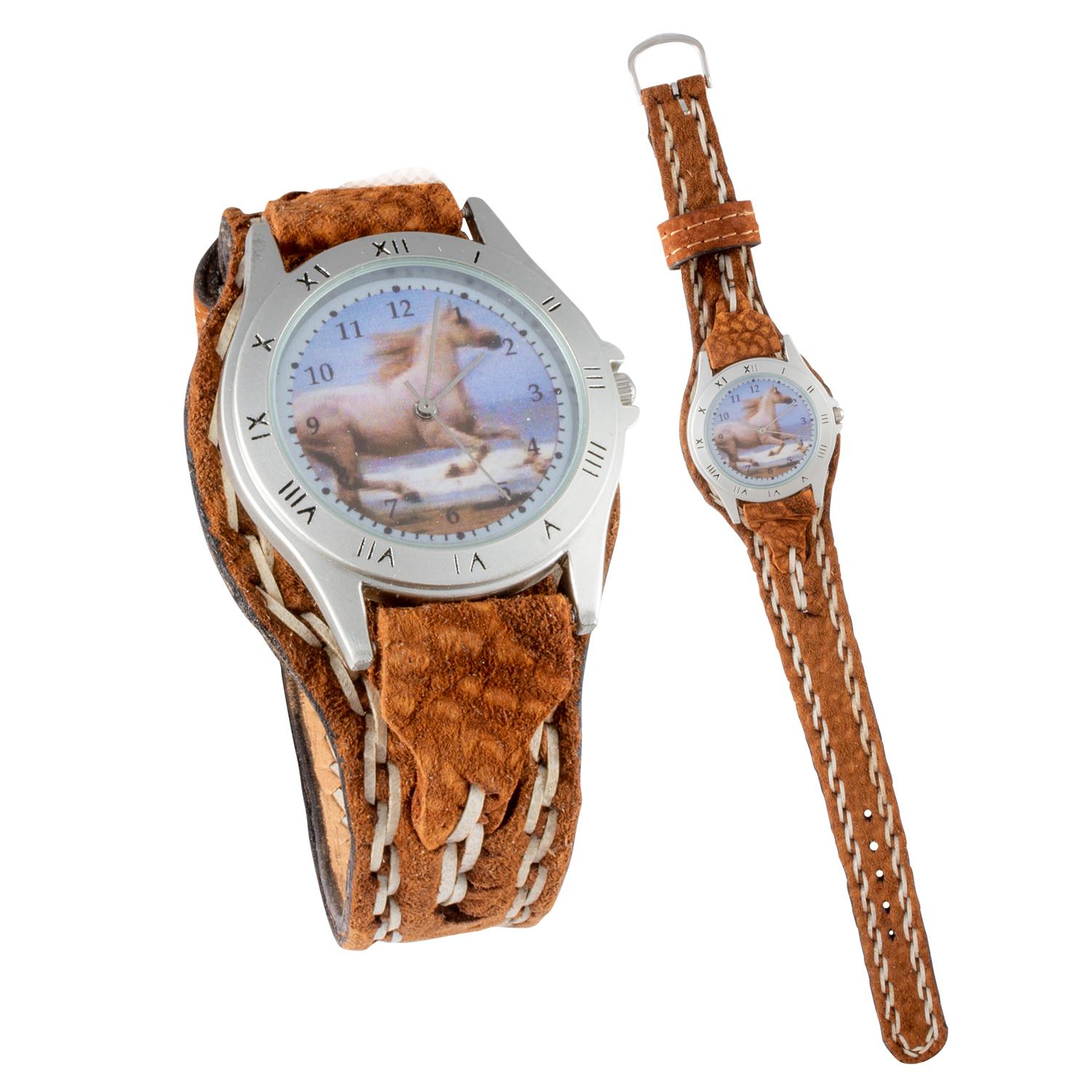 Reloj con Malla Entera de Carpincho para dama - Imagen 6