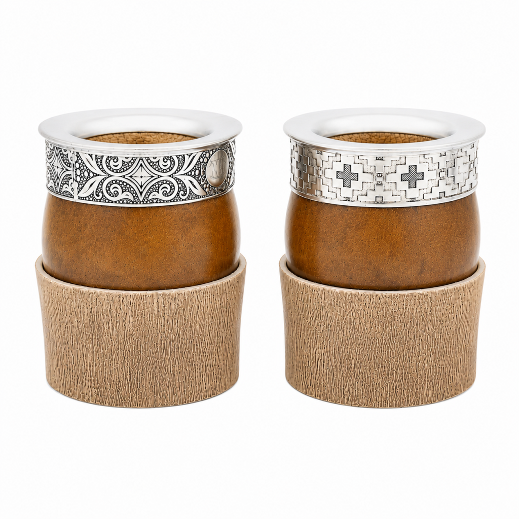 Mate Criollo Imperial con base de Cuero